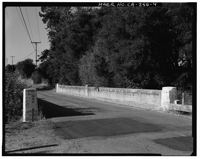 4. View of south approach from west side looking to the...