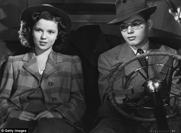 Dick Moore and Shirley Temple