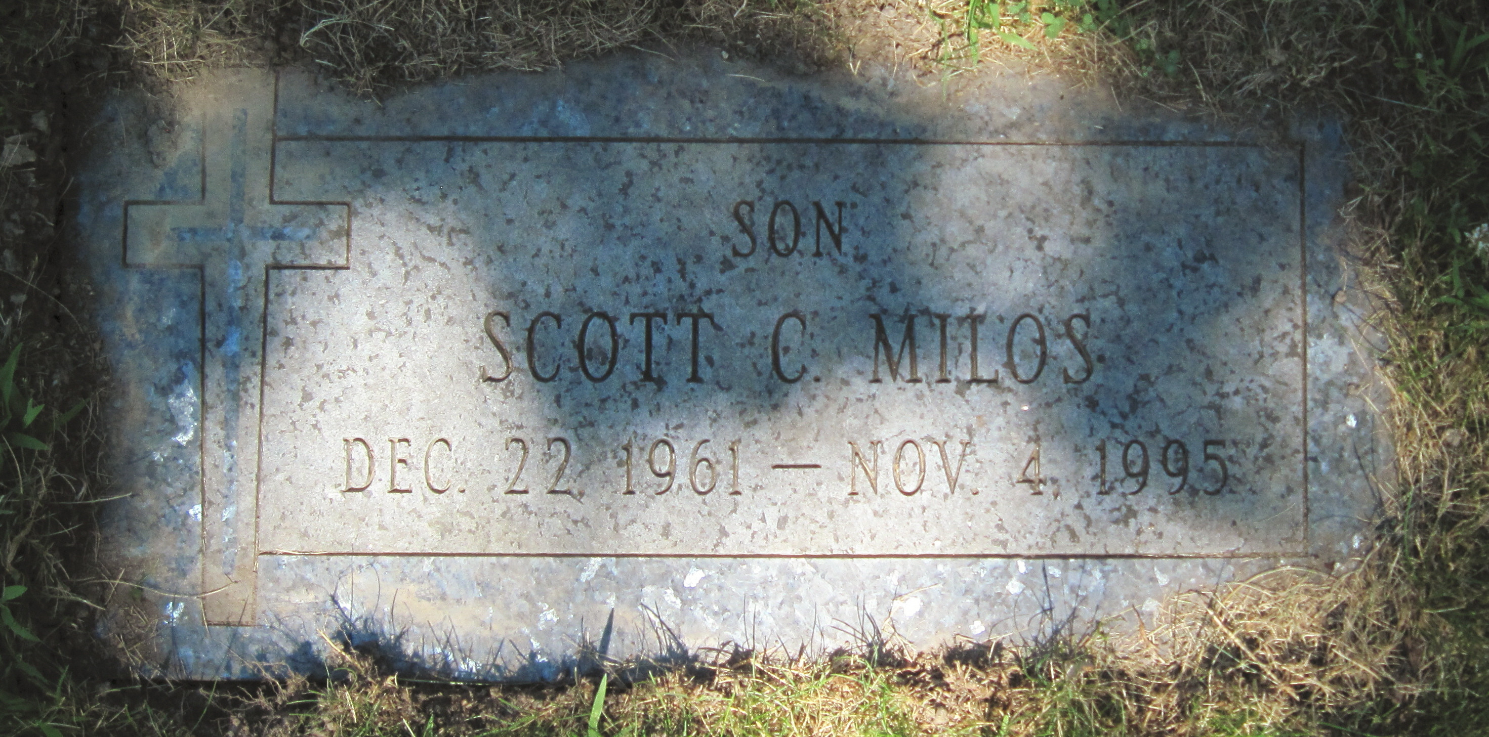 Scott Charles Milos Gravesite