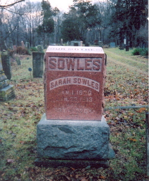 Sarah Boyer gravestone