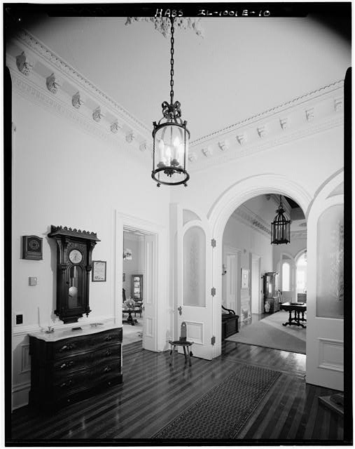 10. General view of E vestibule, showing doors to E...