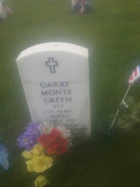 Garry Monte Green Gravesite