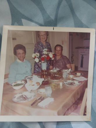 Pauline Wickel, Cleta Floyd and Ruth Randolph