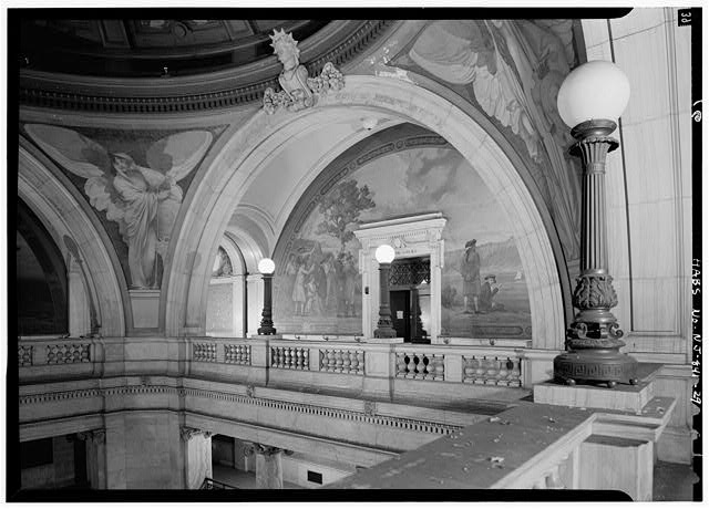 29. INTERIOR, FOURTH FLOOR, MARBLE ARCH, NORTHEAST VIEW -...
