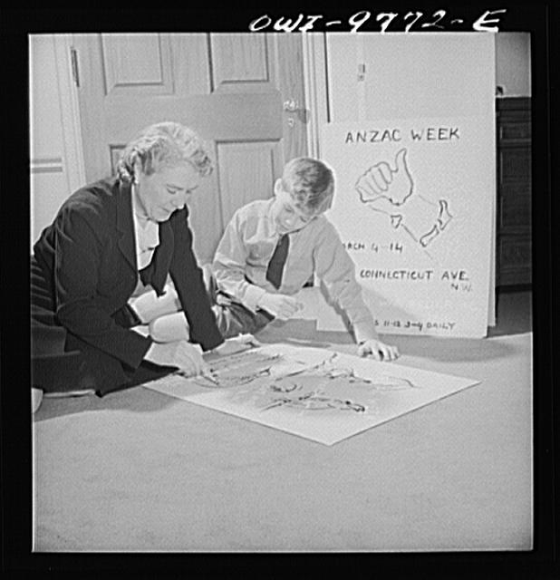 Washington, D.C. The Australian Legation. Mrs. Casey,...
