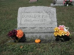 Donald M. Fox gravesite