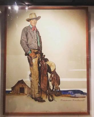 Norman P Rockwell's Gary Cooper