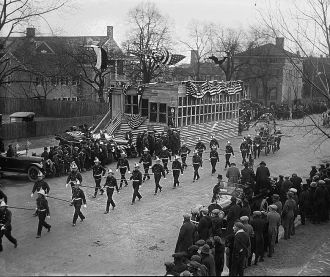 Fire Department on Parade - 1923