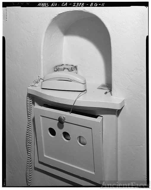 TELEPHONE NICHE, GROUND FLOOR HALL Hamilton Field,...