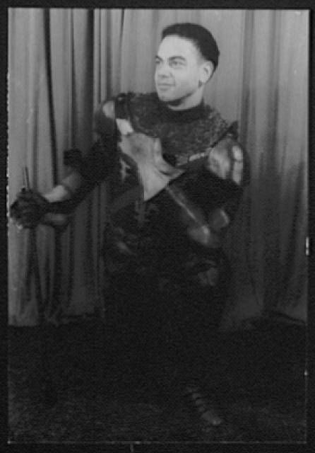 [Portrait of Earle Hyman, as Dunois in Shaw's St. Joan]