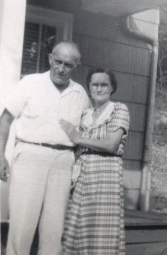 Frank  Webster & Mae Beatrice McClurg