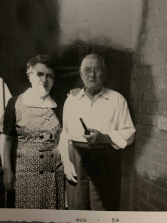 Arthur Henry Shelley and Lillian Ansell Langsford, 1950s