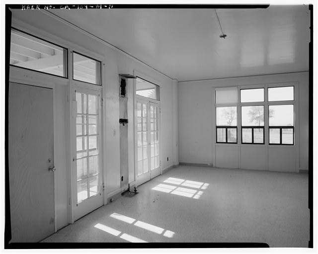 11. INTERIOR OF ROOM IN SOUTHWEST CORNER, FIRST STORY. -...