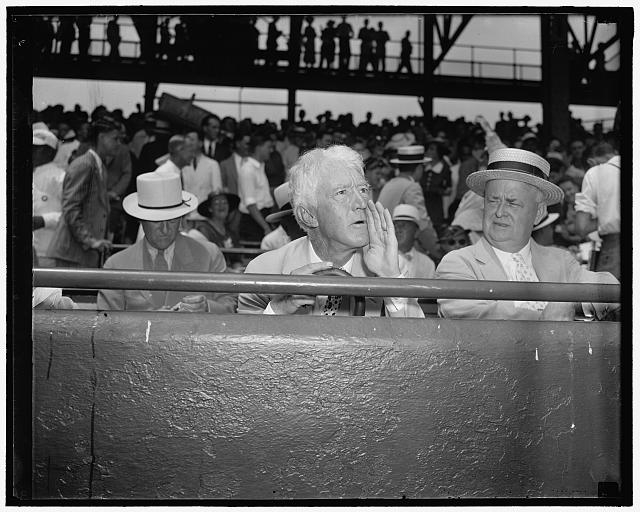 Landis assumes camera pose. Washington D.C., July 7....