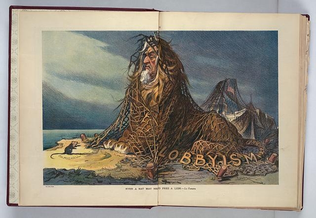 Even a rat may help to free a lion --La Fontaine / Keppler.