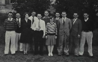 1929 Owlet Staff- Fresno High School