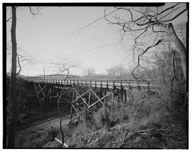 2. View of bridge in setting, looking southwest. -...
