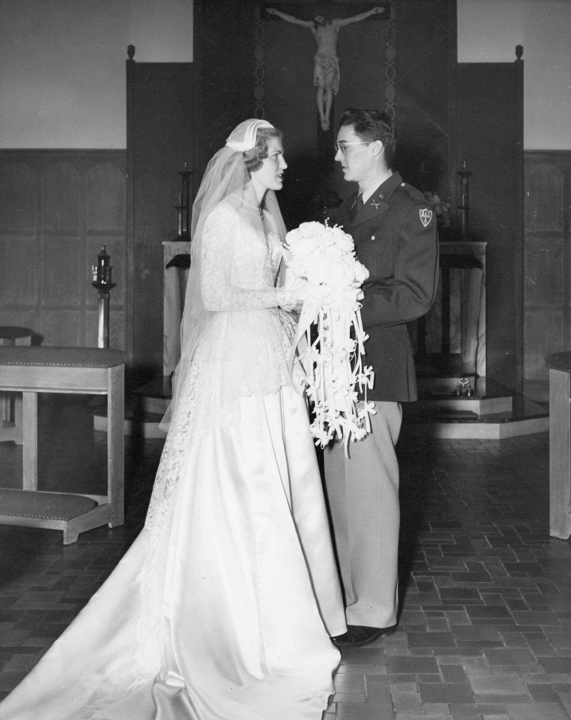 Betty Lou Beran and Kenneth Miller, NE 1952