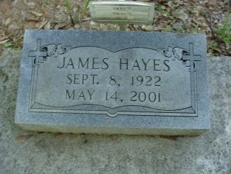 James Hayes gravesite