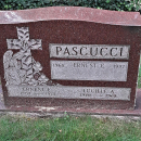 Ernest Pascucci & wife Lucy Pascucci/Consentino & Son Ernest Gravestone 