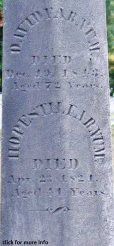 David Farnum's Headstone