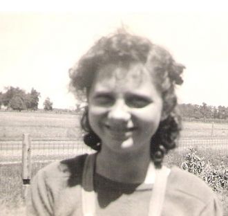 Martha Mae Havens 1940 Indiana