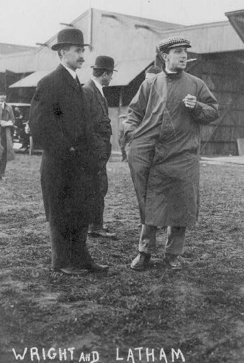 Orville Wright & Hubert Latham