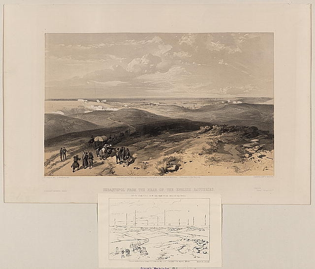 Sebastopol from the rear of the English batteries / W....