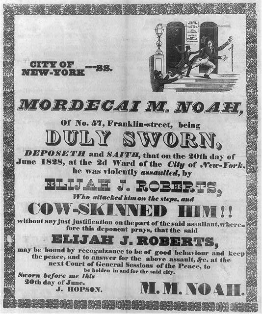 City of New York. Mordecai M. Noah, of No. 57,...