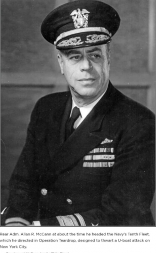 Vice admiral Allan Rockwell McCann