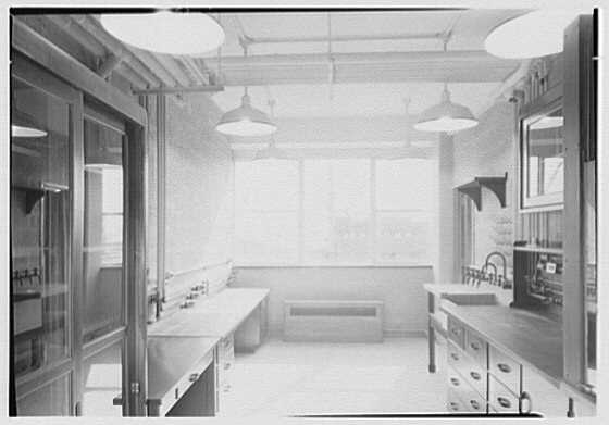 Bellevue Hospital. Model laboratory VI