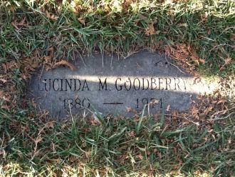 Lucinda Goodberry gravesite