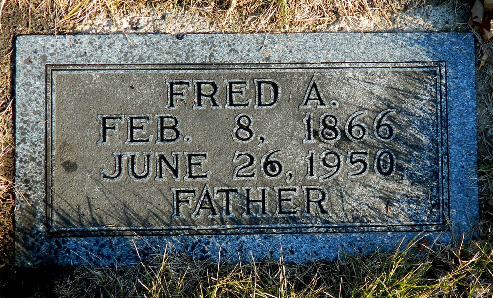 Fred A. Kopplin Gravestone