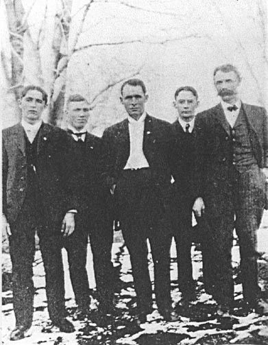 Bert Camren & his brothers