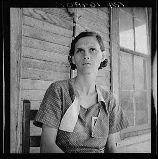 Woman on relief. Memphis, Texas