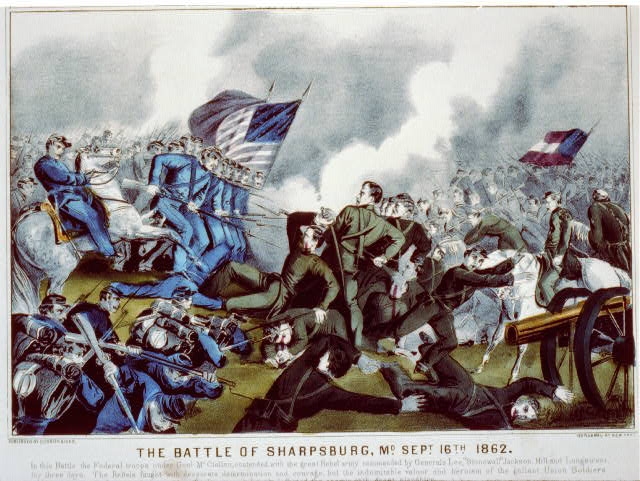 The battle of Sharpsburg, Md. Sept. 16th 1862