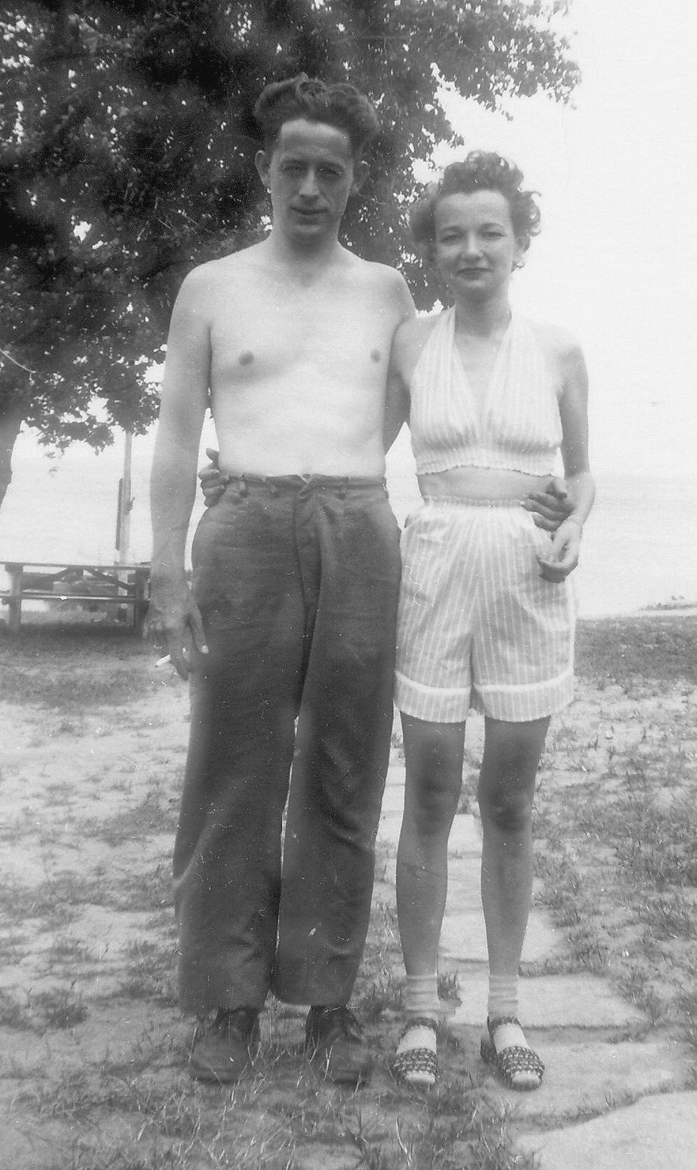 John and Jemima Goffeney in Minnesota 1948