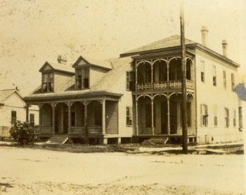 Fraternity Houses at Univ. of Texas Medical Branch