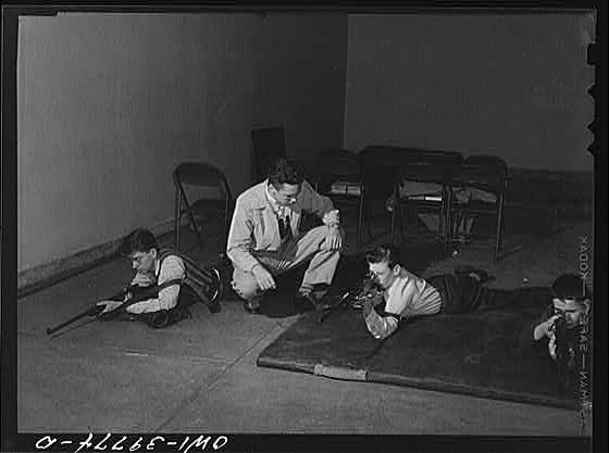 Washington, D.C. Walter Spangenberg giving some pointers...