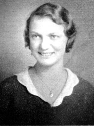 Anna Nolde, Indiana, 1933