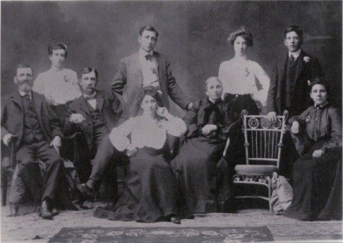Madison Webster & family, 1910