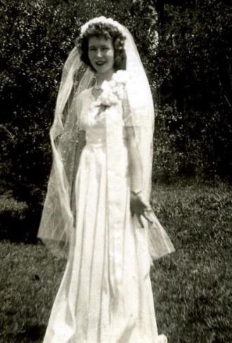Jean Carolyn Lee Wedding Day