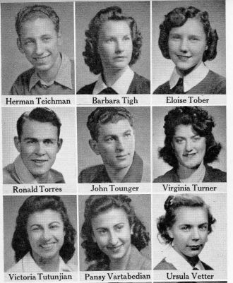 Herman Teichman, 1942 CA - Fresno Technical High School