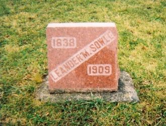 Leander M. Sowle gravestone