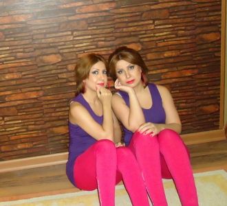 Minoo & Mahshid Hassibi, Twins