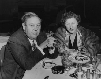 Charles Laughton and Judith Anderson