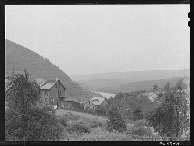 The Lehigh Valley from Upper Mauch Chunk, Pennsylvania