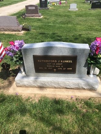 Rutherford J. Runkel gravesite