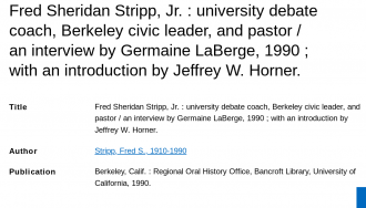 Frederick Sheridan Stripp