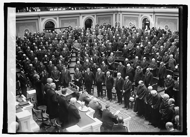 Wilson memorial exercises in House, [12/15/24]